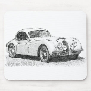 Jaguar XK120 Mouse Pad