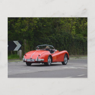 Jaguar XK140 Postcard