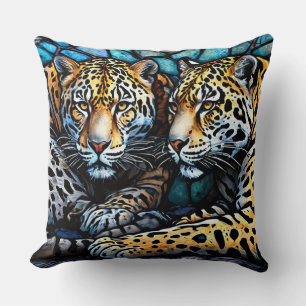 Jaguars art cushion
