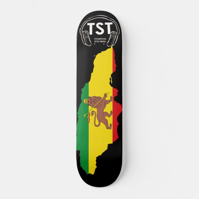 JAH LION Skateboard (Front)