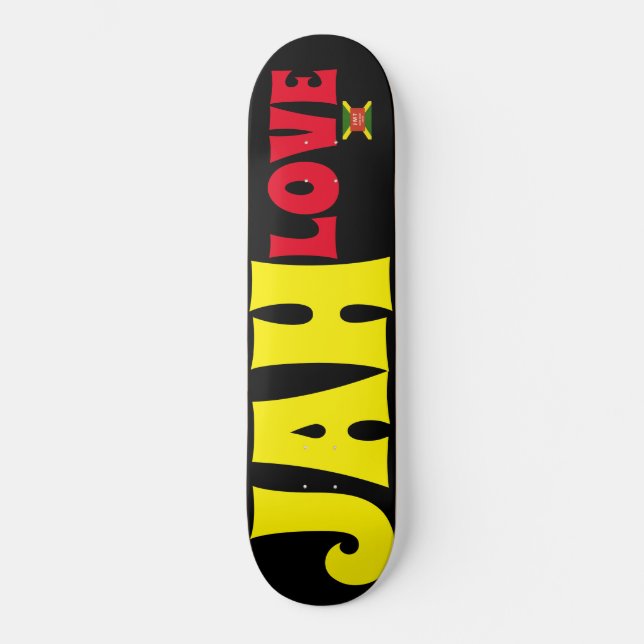 JAH LOVE Skateboard (Front)