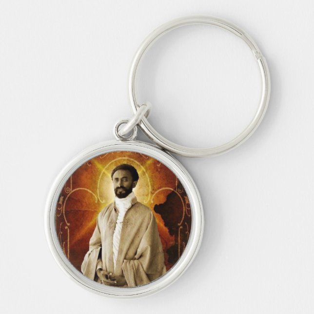 Jah Rastafari Rasta Livity INI One Love Roots Kids Key Ring (Front)