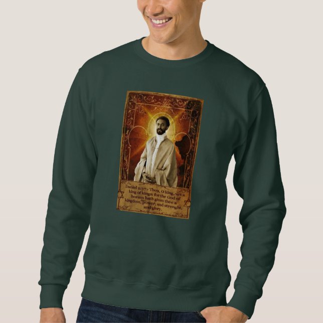 Jah Rastafari Rasta Livity INI One Love Roots Sweatshirt (Front)