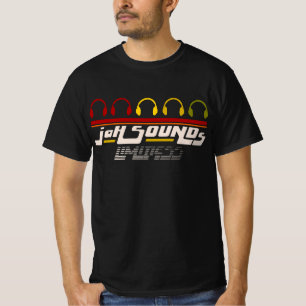 Jah sounds music reggae headphones T-Shirt