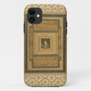 Jahangir holding a picture of the Madonna, inscrib iPhone 11 Case