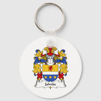 Jahnke Family Crest Key Ring