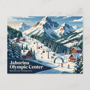 Jahorina Olympic Centre Bosnia and Herzegovina Postcard