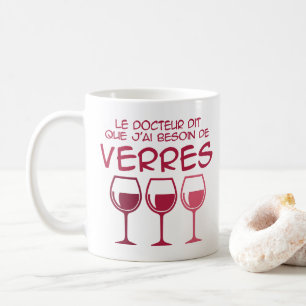 J'ai besoin de verres coffee mug