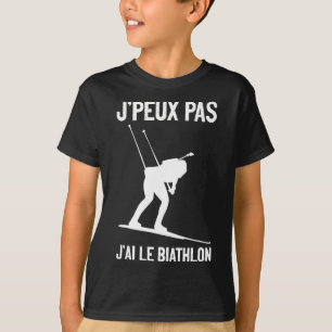 J'ai Biathlon Winter Sports Cross-country Skiing T-Shirt