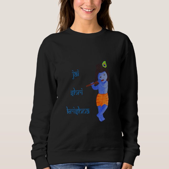 Jai Shri Krishna Sweatshirt (Front)