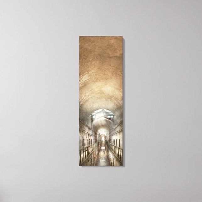 Jail - End of a journey Canvas Print (Front)