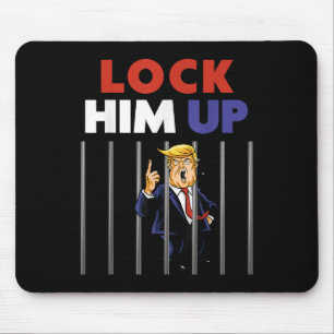 Jail Trump Shirt - Lock Him Up - Anti Trump Mouse Pad