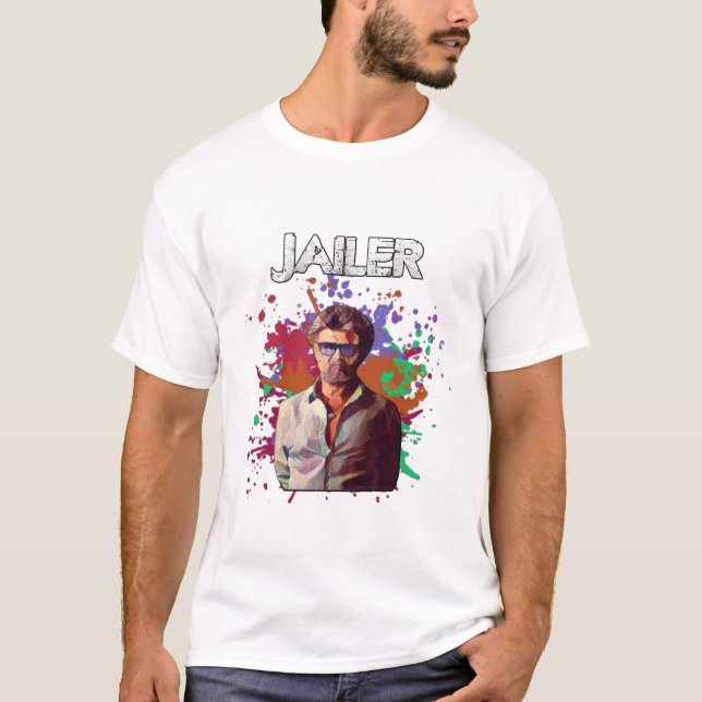 Jailer Movie l Rajinikant Superstar l Tamil Movie  T-Shirt (Front)