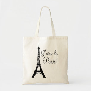 J'aime la Paris I love Paris Tote Bag