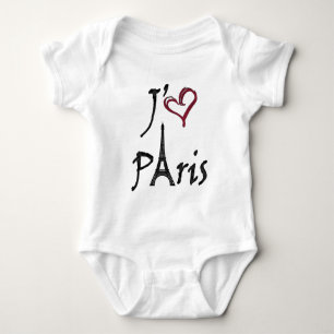 j'aime Paris Baby Bodysuit