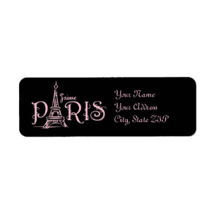 J'aime Paris (Dark) Label