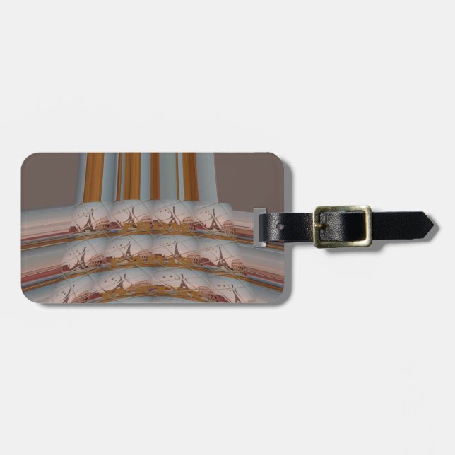 J'aime Paris ( I Love Paris ) Luggage Tag (Front Horizontal)