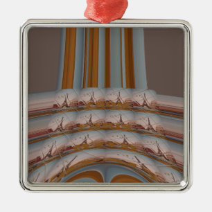 J'aime Paris ( I Love Paris ) Metal Tree Decoration