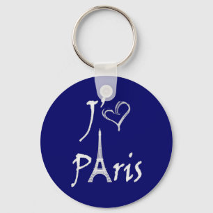 j'aime Paris Key Ring
