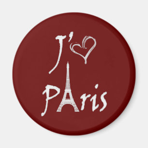 j'aime Paris Magnet