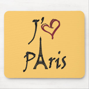 j'aime Paris Mouse Pad