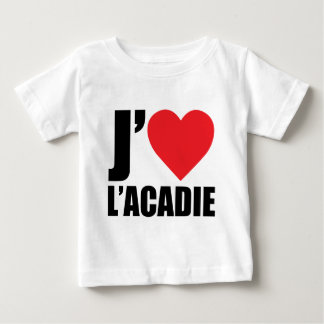 J'aimeL' acadie Baby T-Shirt