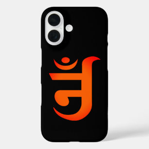 Jain Symbol for OM iPhone 16 Case