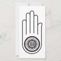 Jain Symbol of Ahimsa (Hand of Non-Violence)