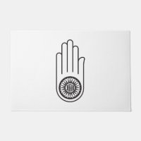 Jain Symbol of Ahimsa (Hand of Non-Violence)