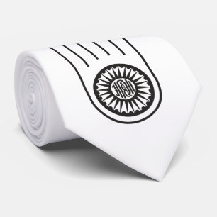 Jain Symbol of Ahimsa (Hand of Non-Violence) Tie