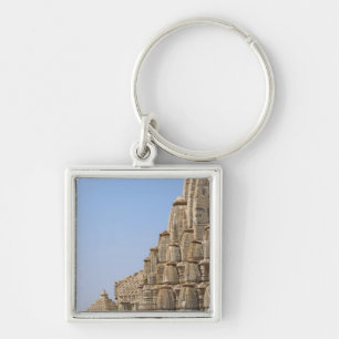 Jain temple in Chittorgarh Fort, India Key Ring