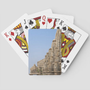 Jain temple in Chittorgarh Fort, India Playing Cards
