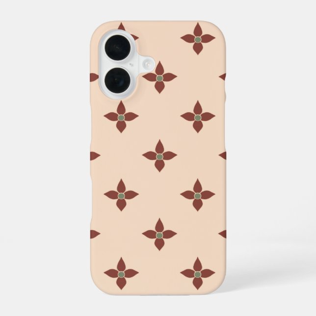 Jaipur Bloom iPhone 16 Case (Back)