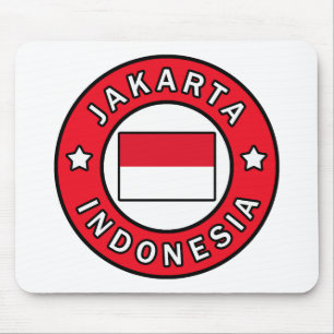 Jakarta Indonesia Mouse Pad