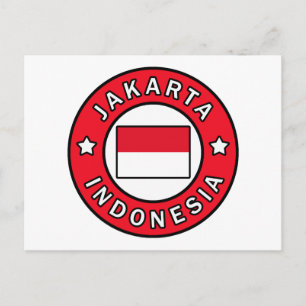Jakarta Indonesia Postcard