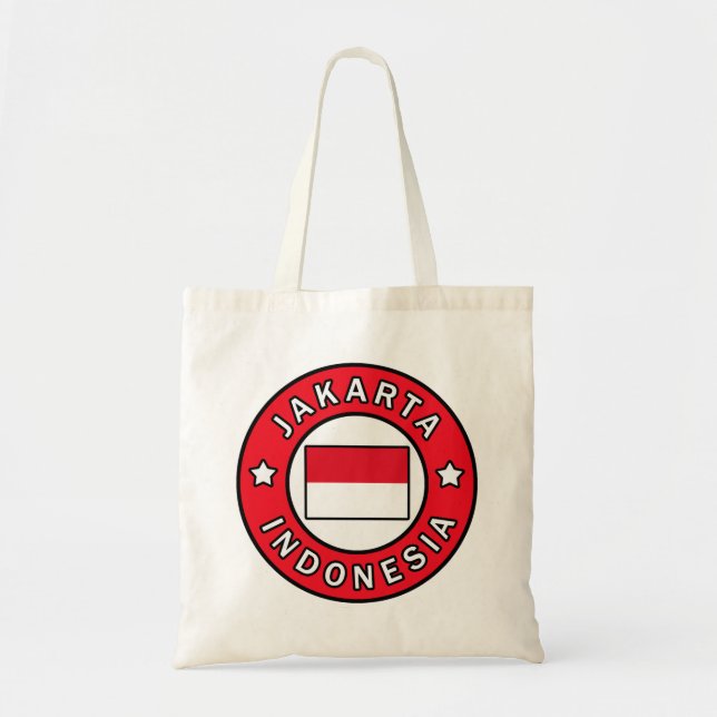 Jakarta Indonesia Tote Bag (Front)