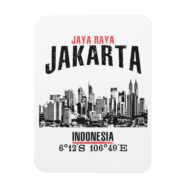 Jakarta Magnet (Vertical)