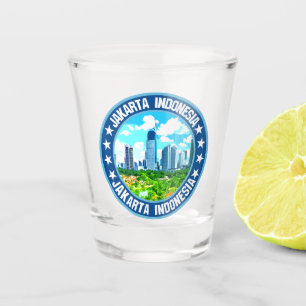 Jakarta                                            shot glass