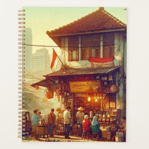 Jakarta Street Coffee Shop Planner