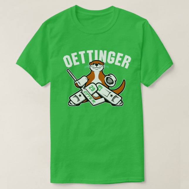 Jake Oettinger Otter TShirt (Design Front)