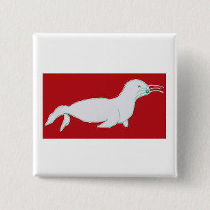 Jake Seal 15 Cm Square Badge