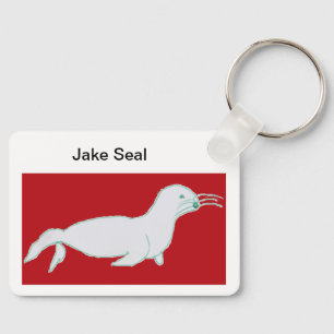 Jake Seal Identity Keychain