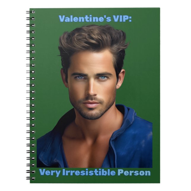 Jake - Valentine's VIP Notebook (Front)