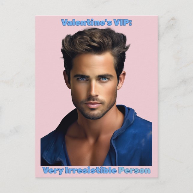 Jake - Valentine's VIP Postcard (Front)