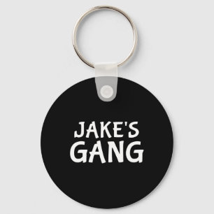 Jake's Gang First Name Jake Bachelor Party Wedding Key Ring