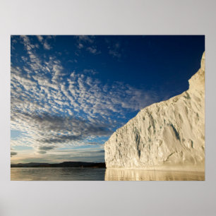 Jakobshavn Glacier in Disko Bay Poster
