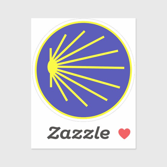 Jakobsweg Pilgermuschel (Sheet)