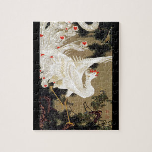 Jakuchu ITO, Hakuho OIMATSU's painting Jigsaw Puzzle