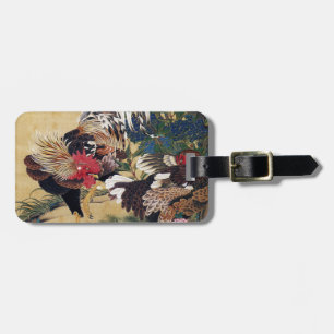 Jakuchu ITO's Hydrangea Luggage Tag
