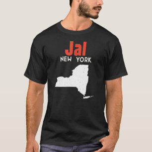 Jal New York Usa State America Travel New Yorker T-Shirt